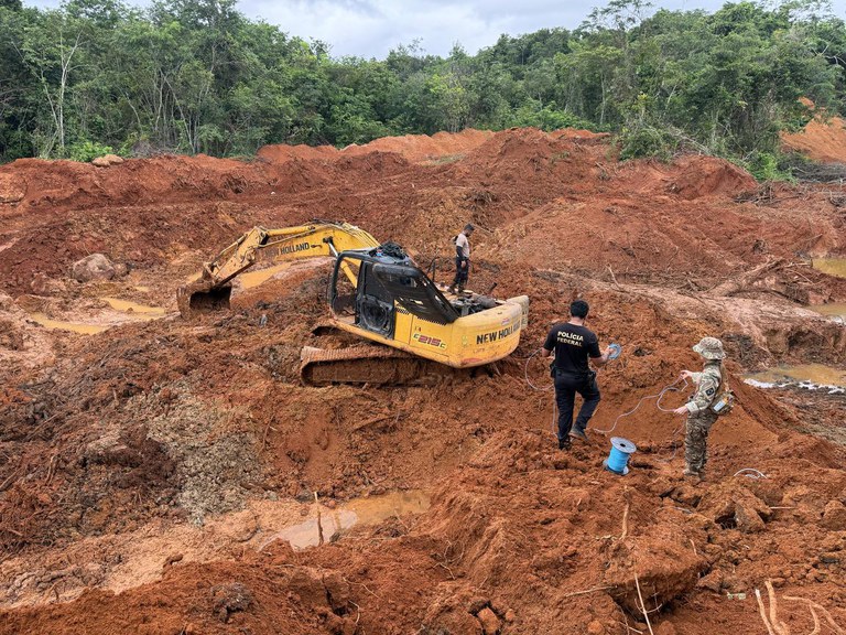 PF e IBAMA desencadearam a terceira fase da “Operação Novo Eldorado”
