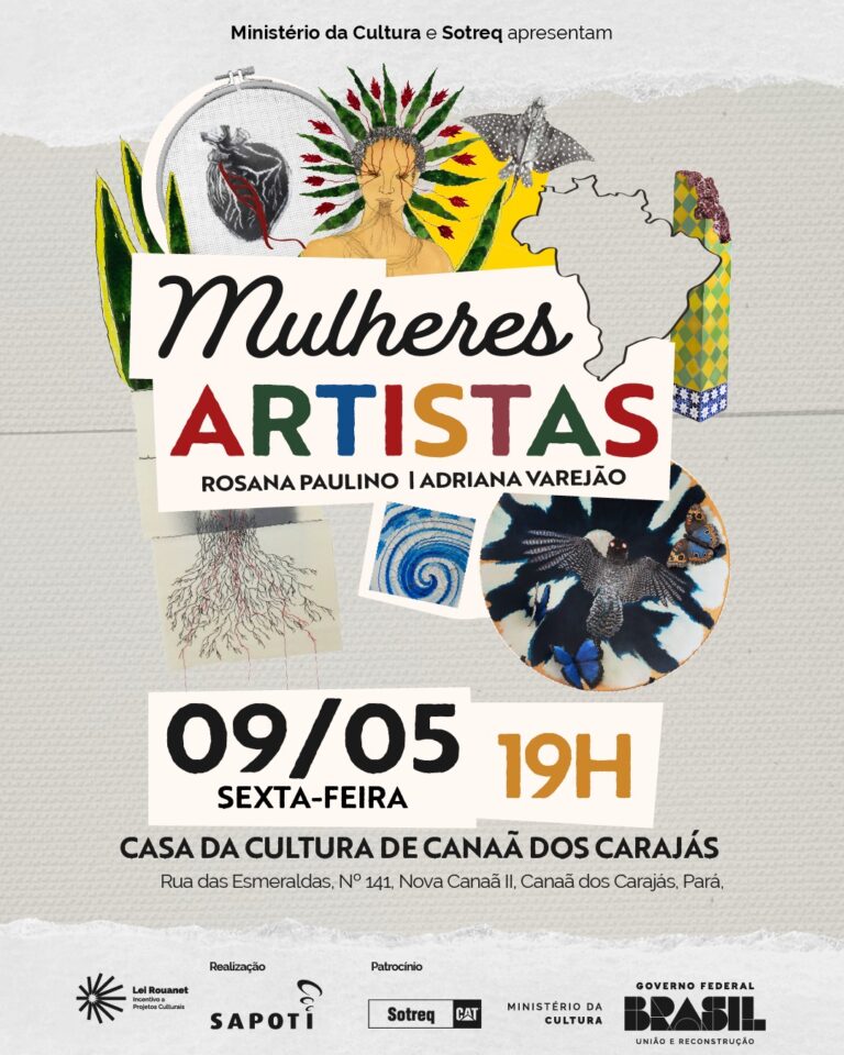 Espetáculo “MULHERES ARTISTAS” na Casa da Cultura de Canaã dos Carajás-PA