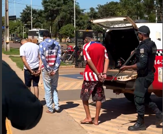 PM tira de circulação três suspeitos com envolvimento no tráfico, em Canaã dos Carajás-PA