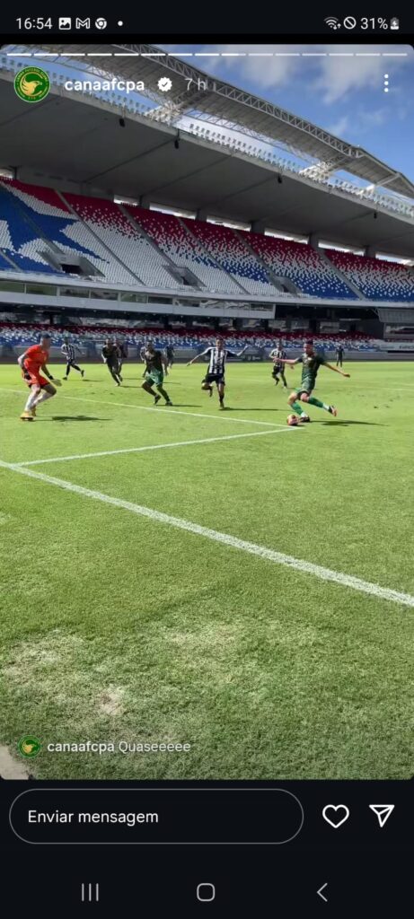 Dessa vez não deu: Canaã FC empata com o São Raimundo de Santarém e está fora da final da Série A2