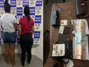 Duas mulheres são presas com R$ 4 mil em cédulas falsas em Xinguara