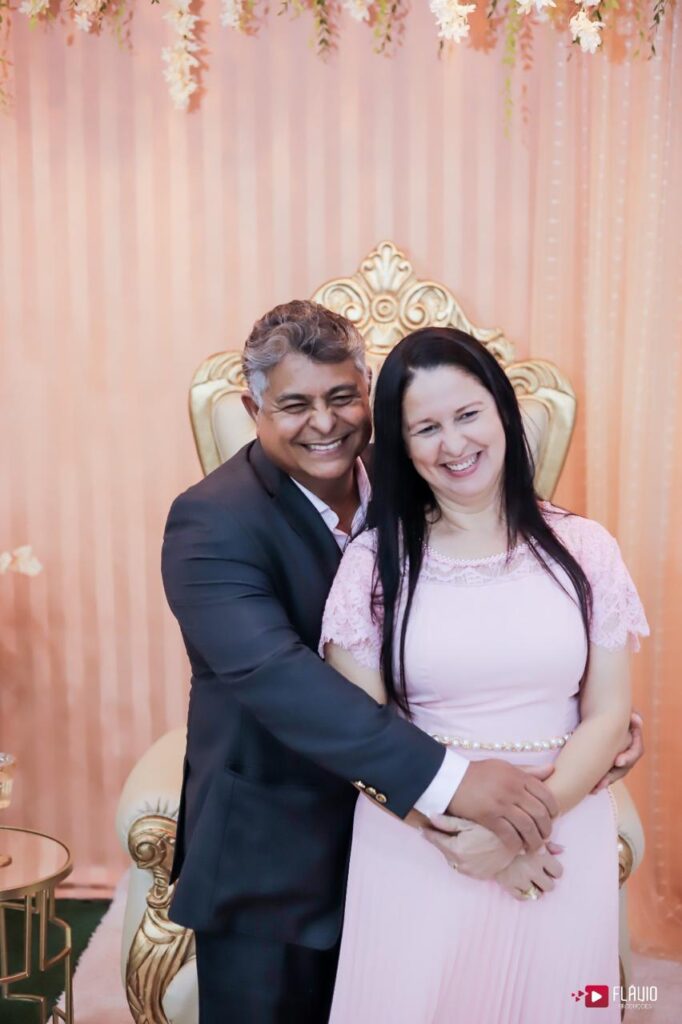 Pastor Ibanês Taveira da Silva e Pastora Silvana Pedrosa da Silva