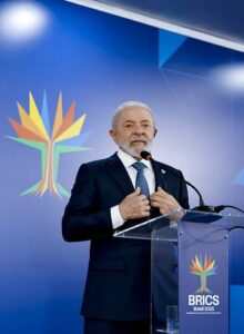 Presidente Lula concede entrevista ao final da Reunião da Cúpula do BRICS