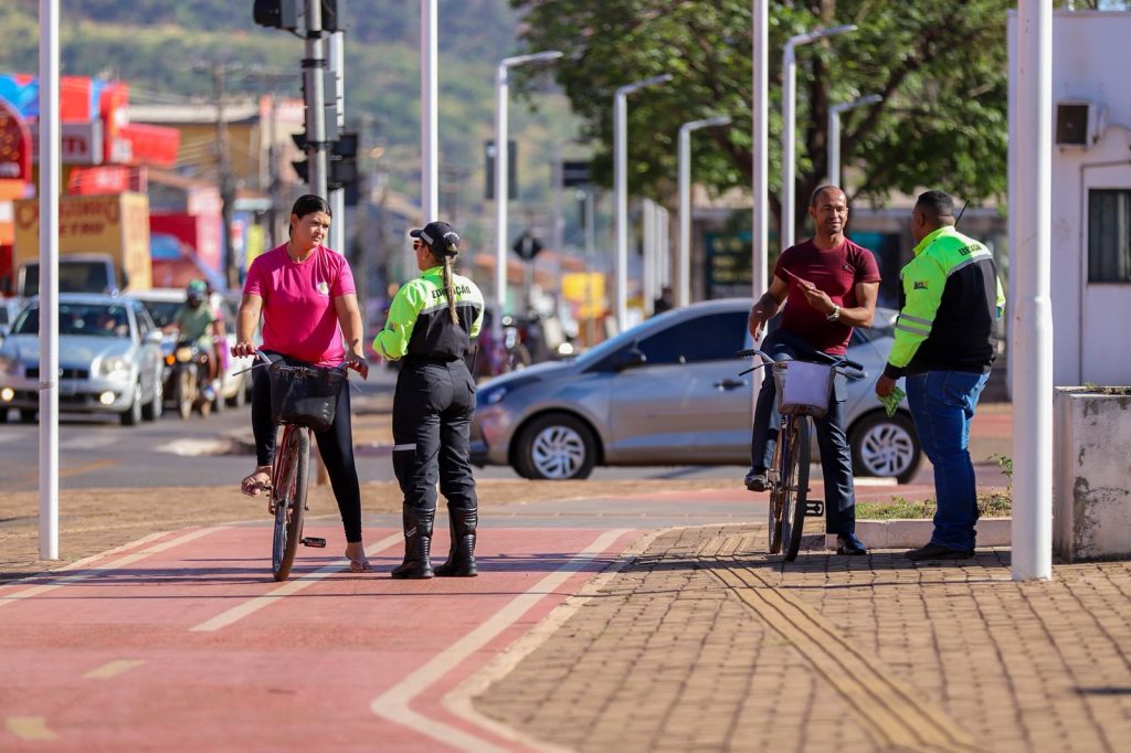 Dia do Ciclista é marcado por blitz educativa em Canaã dos Carajás