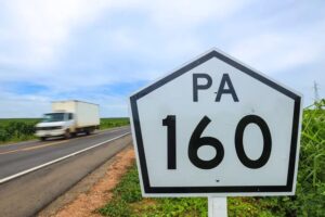 Rodovia PA-160 Trânsito intenso e perigo constante