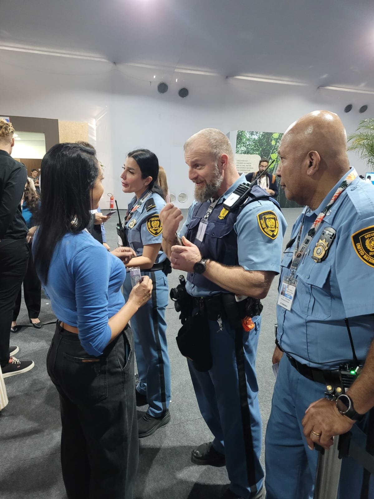 Os Guardas de Segurança da ONU na COP30 - BLOG DO BECAO